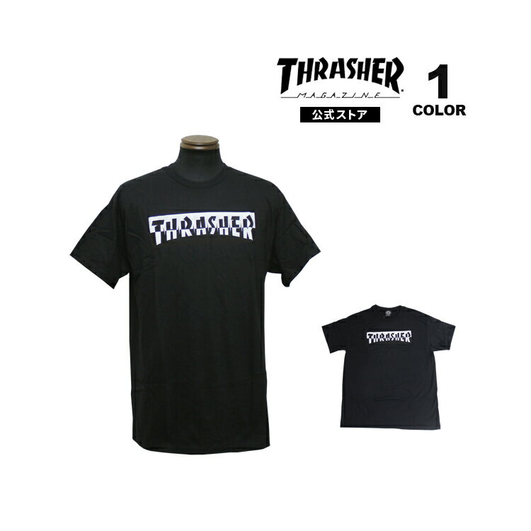 樂天商城 - スラッシャー Tシャツ THRASHER MIXTAPE S/S T-SHIRTS 半袖 TEE インポート メンズ レディース ユニセックス ブラック 黒 M-XL