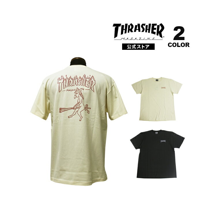 樂天商城 - 【全品P10倍 5/7 10:00から5/18 09:59まで】スラッシャー Tシャツ THRASHER Witch S/S T-SHIRTS 半袖 TEE プリント メンズ レディース ユニセックス 全2色 S-XL 【公式】