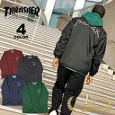  スラッシャー コーチジャケット メンズ レディース ナイロン マークゴンザレス 全4色 S-XL THRASHER GONZ COACH JACKET Mark Gonzales