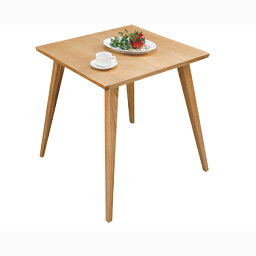 バンビ テーブル CL-786TNA ナチュラル テーブル 天然木 木製 木製テーブル ダイニングテーブル カフェテーブル かわいい おしゃれ シンプル ナチュラル モダン リビング コンパクト 正方形 幅65cm