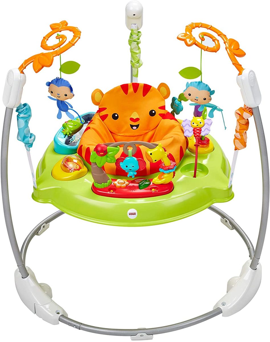 フィッシャープライス レインフォレスト ジャンパルーII ジャンプ 赤ちゃん ジャンプおもちゃ プレゼント Fisher Price