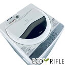 【中古】 東芝 TOSHIBA 洗濯機 一人暮らし 2019年製 全自動洗濯機 5.0kg ホワイト 送風 乾燥機能付き AW-5G6(W) 縦型 送料無料 設置無料 地域限定 RANK_A