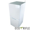 【中古】 【お買い物マラソン 7/19-7/26★P5倍】 シャープ SHARP 冷蔵庫 一人暮らし 2021年製 2ドア 152L ホワイト ファン式 両方開き SJ-D15G-W 奥行60cm以下 送料無料 設置無料 地域限定 RANK_B