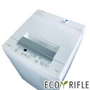 【中古】 東芝 TOSHIBA 洗濯機 一人暮らし 2023年製 全自動洗濯機 4.5kg ホワイト 送風 乾燥機能付き AW-45GA2(W) 縦型 送料無料...