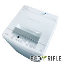 【中古】 【期間限定★楽天ポイント10倍】 東芝 TOSHIBA 洗濯機 2023年製 全自動洗濯機 4.5kg ホワイト 送風 乾燥機能付き AW-45GA2...