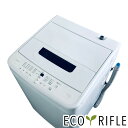 【中古】 アイリスオーヤマ IRISOHYAMA 洗濯機 2023年製 全自動洗濯機 5.0kg ホワイト 送風 乾燥機能付き IAW-T504(W) 一人暮ら...