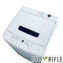 【中古】 アイリスオーヤマ IRISOHYAMA 洗濯機 2023年製 全自動洗濯機 5.0kg ホワイト 送風 乾燥機能付き IAW-T504-W 一人暮らし...