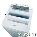 【中古】 【お買い物マラソン 5/9-5/16★P10倍】 パナソニック Panasonic 洗濯機 2017年製 全自動洗濯機 7.0kg ホワイト 送風 乾...