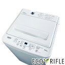 【中古】 ヤマダ電機 YAMADA 洗濯機 2021年製 全自動洗濯機 4.5kg ホワイト 送風 乾燥機能付き YWM-T45H1 一人暮らし 縦型 送料無料...
