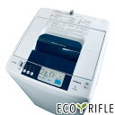 【中古】 【お買い物マラソン 5/9-5/16★P10倍】 日立 HITACHI 洗濯機 2016年製 全自動洗濯機 7.0kg ピュアホワイト 送風 乾燥機能...