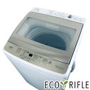 【中古】 【お買い物マラソン 5/9-5/16★P10倍】 アクア AQUA 洗濯機 2021年製 全自動洗濯機 7.0kg フロストゴールド 送風 乾燥機能付...