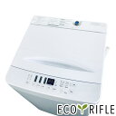 【中古】 アマダナ 洗濯機 2022年製 全自動洗濯機 5.5kg ホワイト 送風 乾燥機能付き AT-WM5511-WH 一人暮らし 縦型 送料無料 設置無料...