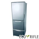 【中古】 【自社配送エリア内限定】 シャープ SHARP 冷蔵庫 2017年製 3ドア 350L シルバー ファン式 両方開き SJ-W351D-S ファミリー...