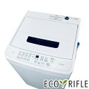 【中古】 アイリスオーヤマ IRISOHYAMA 洗濯機 2024年製 全自動洗濯機 4.5kg ホワイト IAW-T451 一人暮らし 縦型 送料無料 設置無...