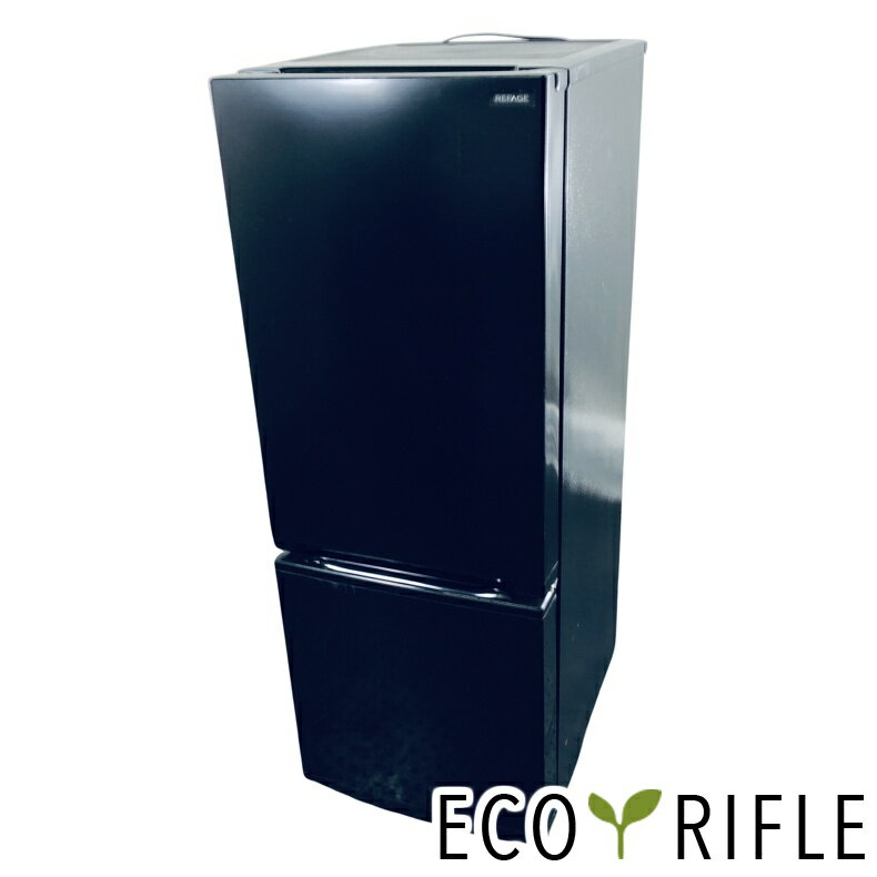 Other - 【中古】 REFAGE 冷蔵庫 2024年製 2ドア 156L ブラック ファン式 右開き YRZ-F15LK 一人暮らし 大きめ 奥行60cm以下 送料無料 設置無料 地域限定 RANK_B