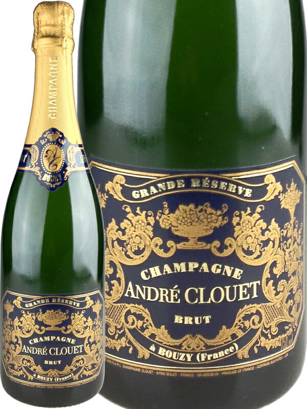 アンドレ クルエ グランド レゼルヴ ブリュット / Andre Clouet Brut Grande Reserve 【正規品】 [NV][FR][白泡]