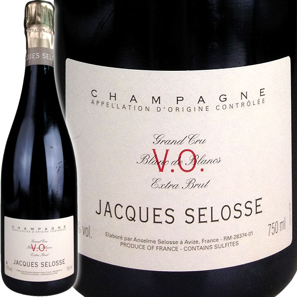 Jacques Selosse Vo Version Originale Extra Brut [NV] ／ ジャック・セロス　V.O.　ヴァージョン・オリジナル　エクストラ・ブリュット　[FR][WA96][白泡][15]