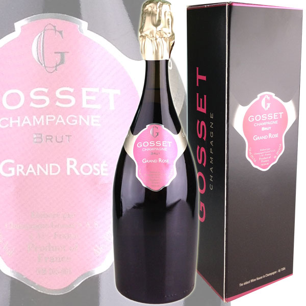 Gosset Grand Rose Brut [NV] ／ ゴッセ　グラン　ロゼ　ブリュット　[FR][ロゼ泡]