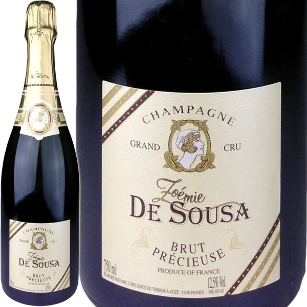 Zoemi De Sousa Brut Precieuse Grand Cru Blanc de Blanc [NV] / ゾエミ・ド・スーザ　ブリュット プレシューズ グラン クリュ ブラン ド ブラン　[FR][白泡][17]