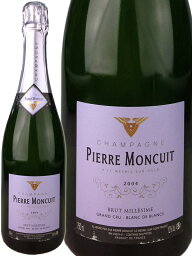 Pierre Moncuit Brut Blanc de Blancs Grand Cru Millesime [2004] / ピエール・モンキュイ　ブリュット　ブラン・ド・ブラン　グランクリュ　ミレジメ　[FR][白泡]