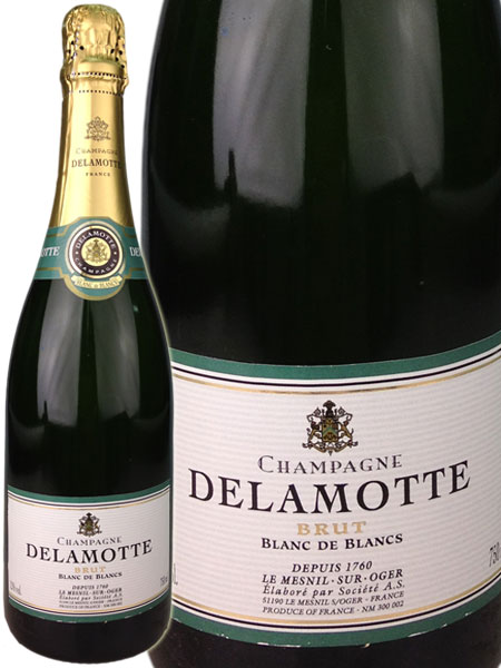 Delamotte Brut Blanc de Blancs [NV] 【正規品・箱付き】 / ドゥラモット　ブリュット　ブラン・ド・ブラン　[FR][白泡]