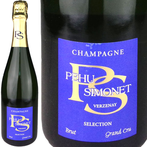 Pehu-Simonet Champagne Brut Selection Grand Cru [NV] ／ ペウ・シモネ　シャンパーニュ　ブリュット　セレクション　グラン・クリュ　[FR][白泡][18]