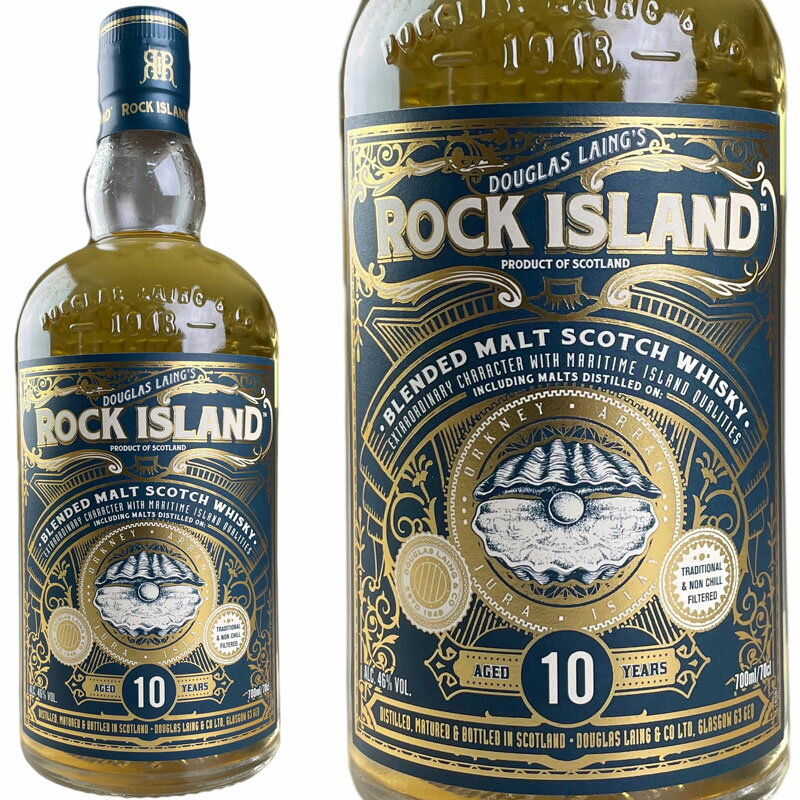 ロック アイランド 10年 ダグラスレイン ブレンデッドモルト / Rock Island 10yo Douglas Laing's Blended Malt [SW]