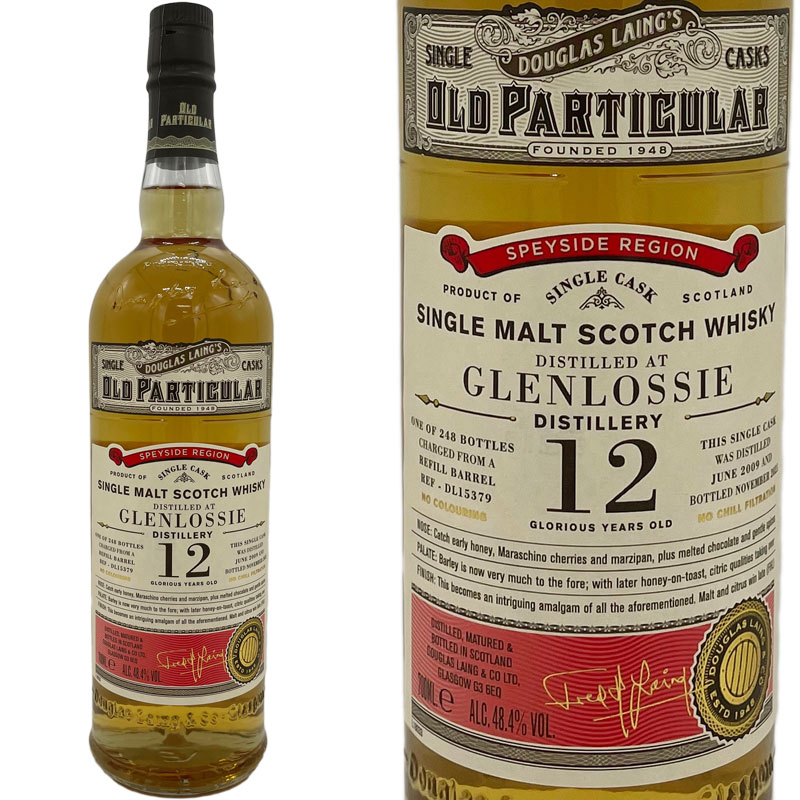 å 12ǯ 饹쥤  ѥƥ顼 2009 / Glenlossie 12yo Douglas Laing Old Particular [2009][SW]