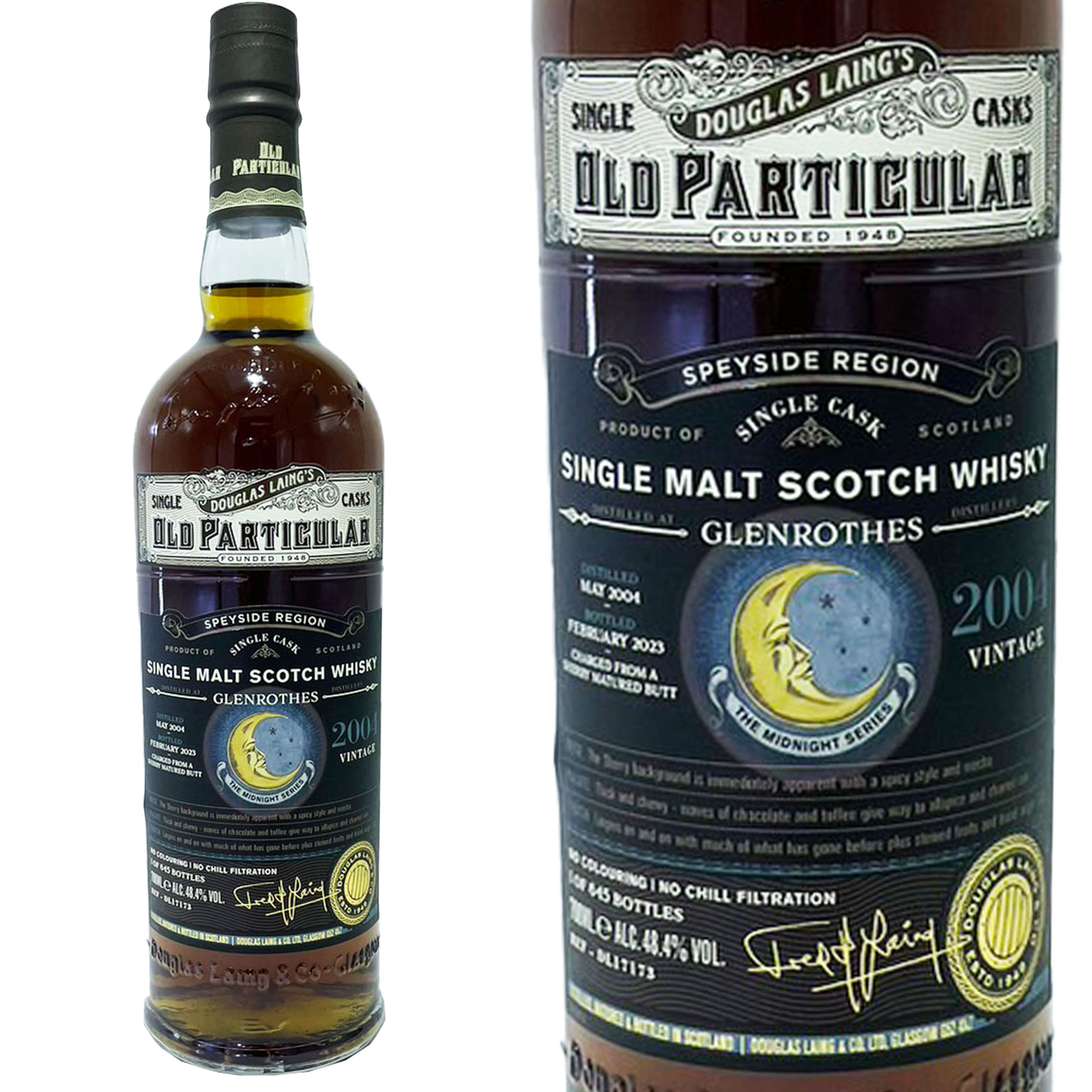 グレンロセス シェリー ダグラスレイン オールド パティキュラー ミッドナイト 2004 / Glenrothes Sherry DL Old Paticular Midnight [2004][SW]