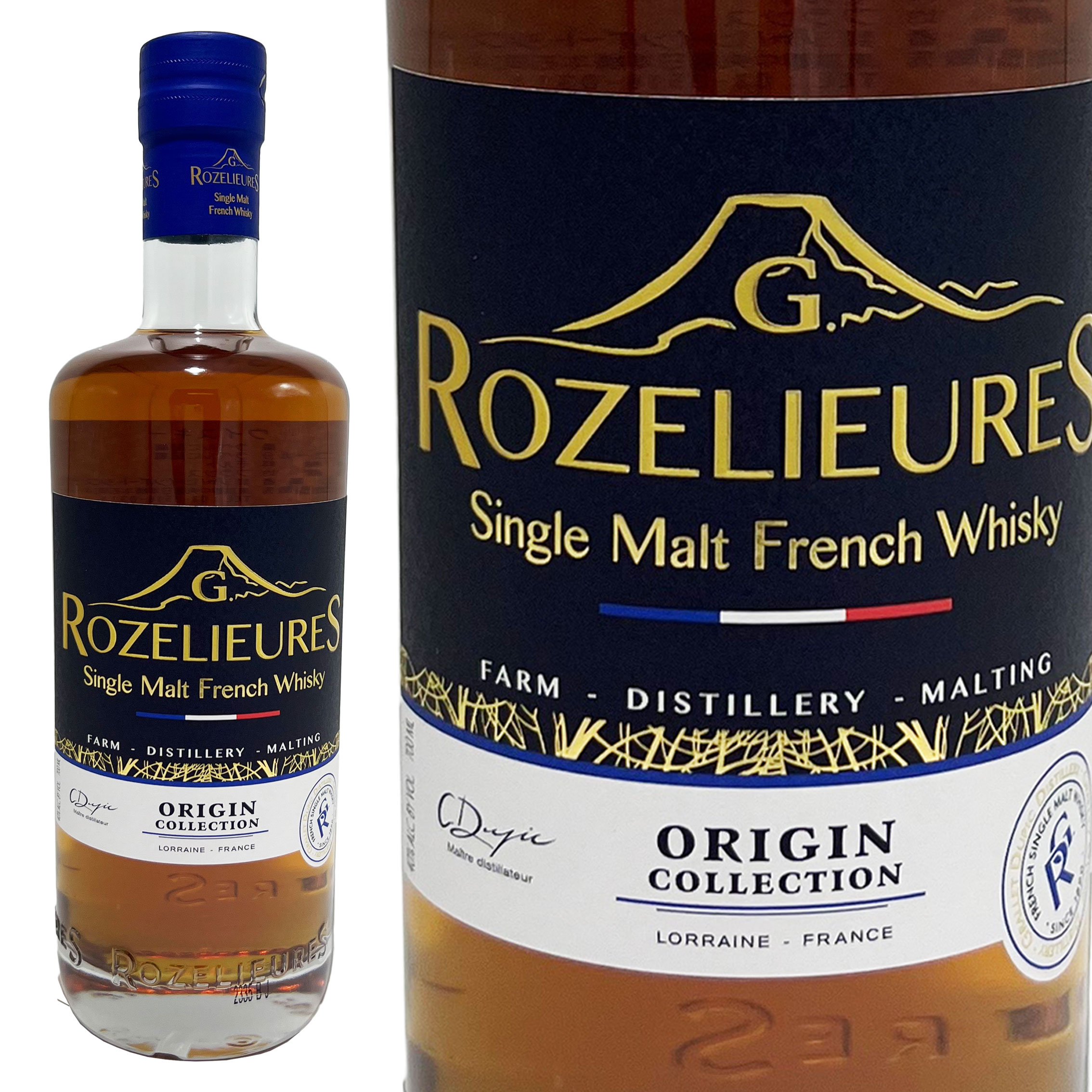 ロゼリュー シングル モルト フレンチ ウイスキー オリジン コレクション / Rozelieures Single Malt French Wisky Origin Collection 