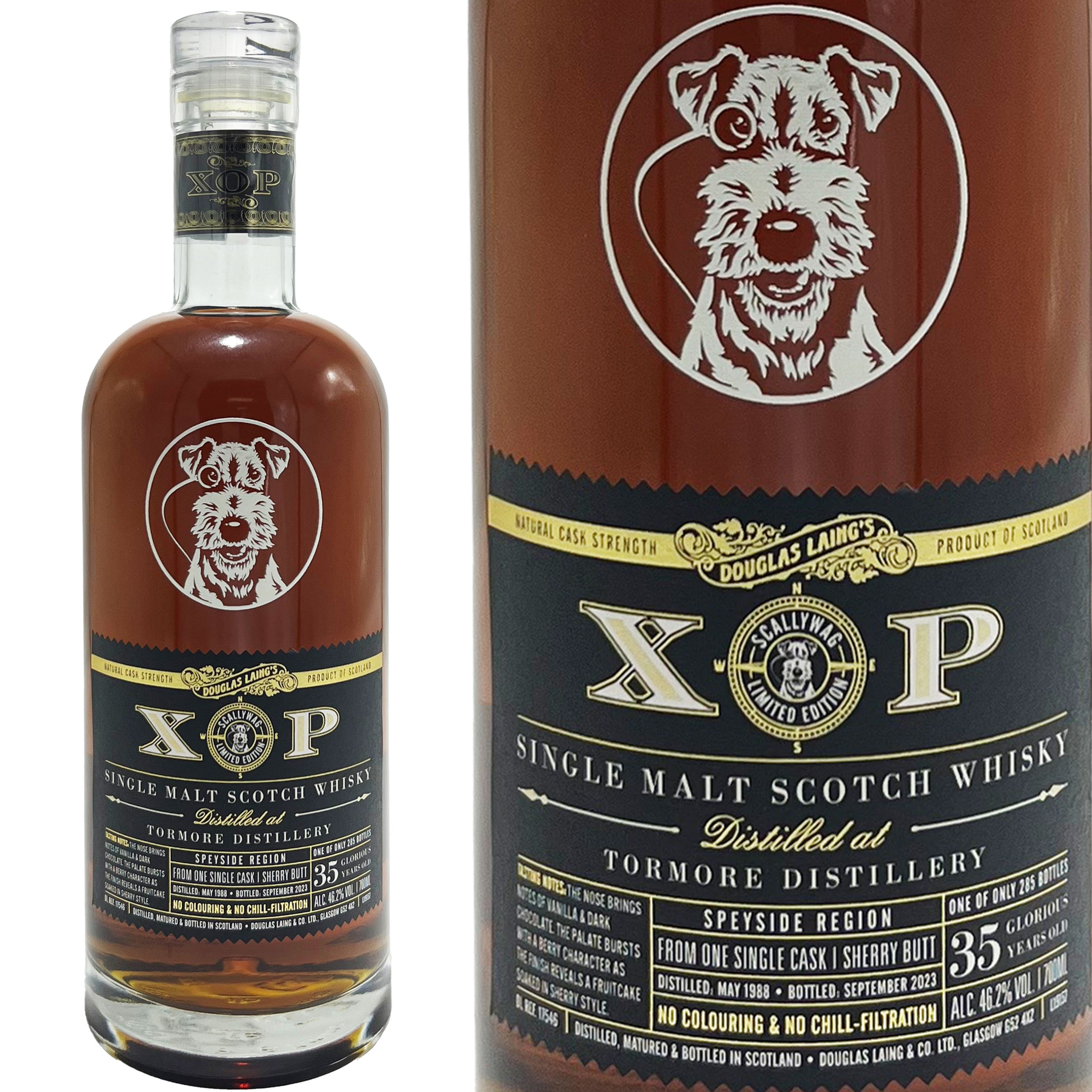 トーモア 35年 シェリー ダグラスレイン エクストラ オールド パティキュラー スカリーワグ 1988 / Tormore 35yo Sherry DL XTRA Old Particurar Scallywag [1988][SW]