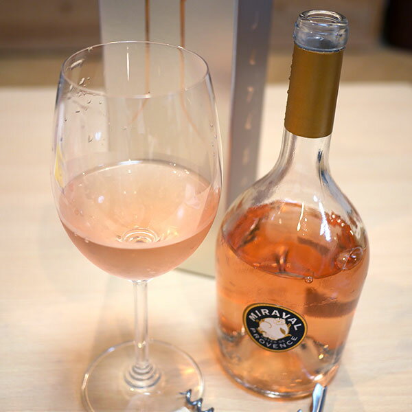 贈答にピッタリな箱付き！Chateau Miraval Rose [2017] 【正規輸入品：オリジナル箱入り】 / シャトー・ミラヴァル　コート・ド・プロヴァンス　ロゼ [FR][ロゼ]