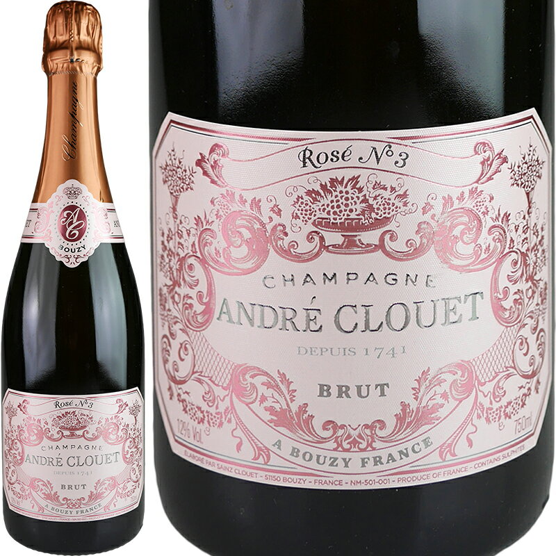 ֥ɥ 륨 ֥å  / Andre Clouet Brut Rose [NV][FR][ˢ]פ򸫤