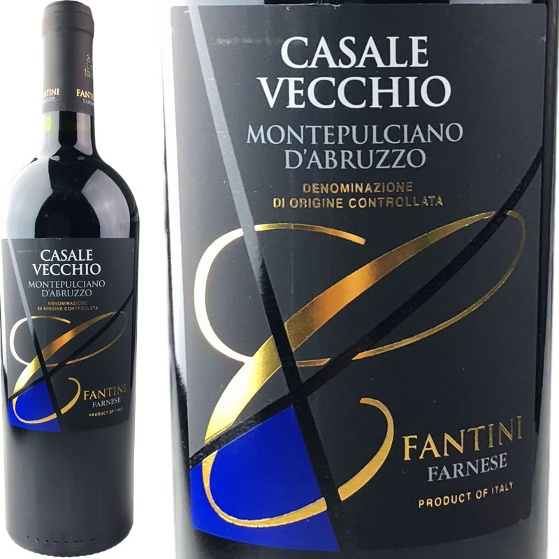 ファルネーゼ カサーレ ヴェッキオ モンテプルチアーノ ダブルッツォ / Farnese Casale Vecchio Montepulciano d'Abruzzo [IT][赤]