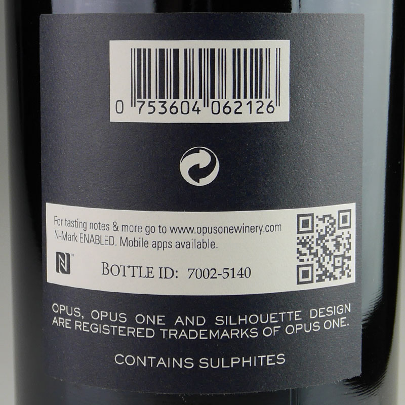 オーパス ワン 2012 / Opus One Proprietary Red Wine [2012][US][赤][WA96] rifuku-10007886 Wine shop Cave サンプル画像2