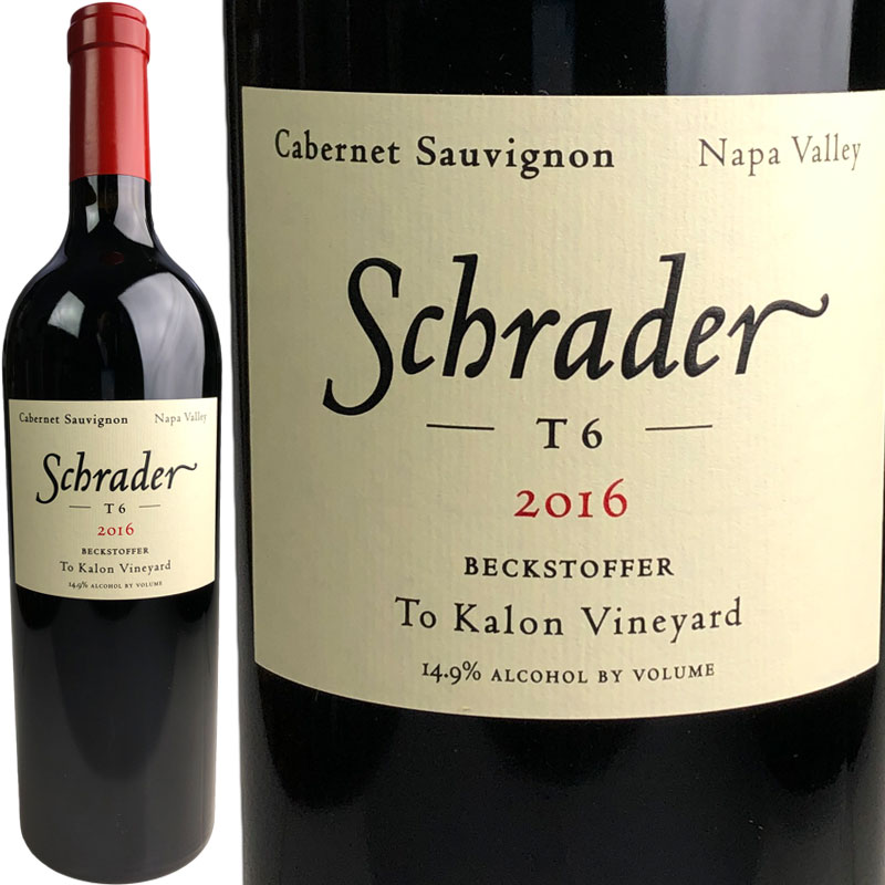 楽天Wine shop CaveSchrader Cellars T6 Cabernet Sauvignon Beckstoffer To Kalon Vineyard [2016] / シュレーダー T6 カベルネ・ソーヴィニヨン ベクストファー ト・カロン ヴィンヤード [US][WA98][赤]