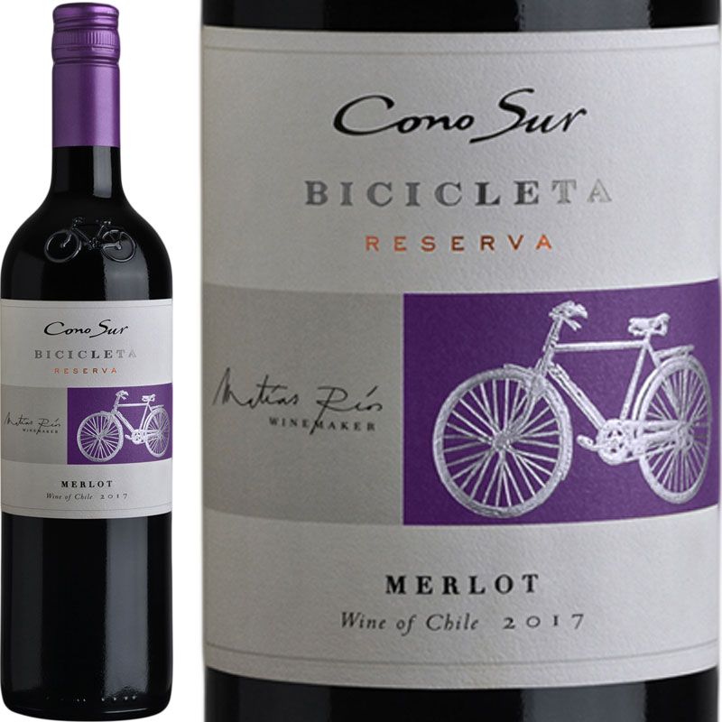 コノスル メルロー ビシクレタ レゼルバ / Cono Sur Merlot Bicicleta Reserva [CL][赤]