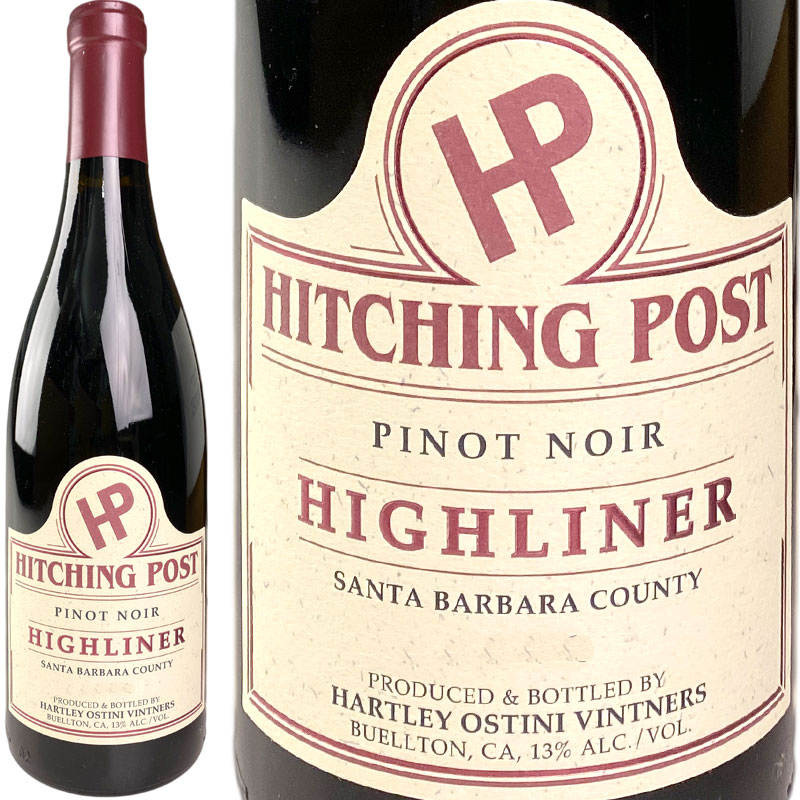 Hitching Post Pinot Noir Highliner Santa Barbara County 2016 / ҥå󥰡ݥȡϥ饤ʡԥΡΥ롡󥿡СХ顦ƥ[2016][US][]