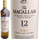 ザ・マッカラン トリプル カスク 12年 700ml / The Macallan Triple Cask 12 yo [正規品][箱付] [SW]