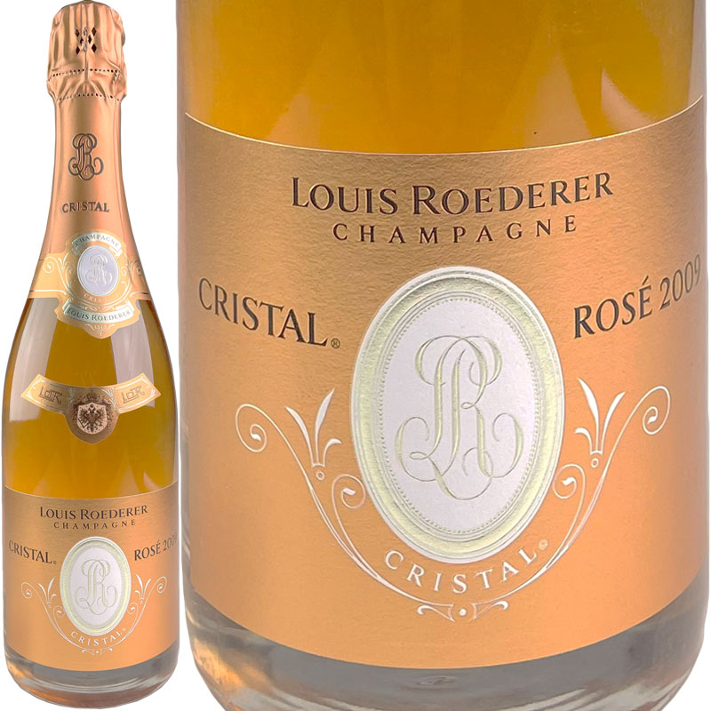 Louis Roederer Cristal Rose [2009] 【専用ギフトBOX入 正規輸入品】 / ルイ・ロデレール クリスタル ロゼ [FR][ロゼ泡][WA96]