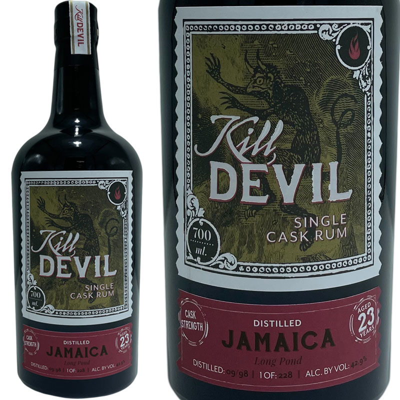 キルデビル ラム ジャマイカ ロングポンド 23年 1998 / Kill Devil Rum Jamaica Long Pond 23yo 1998 [..