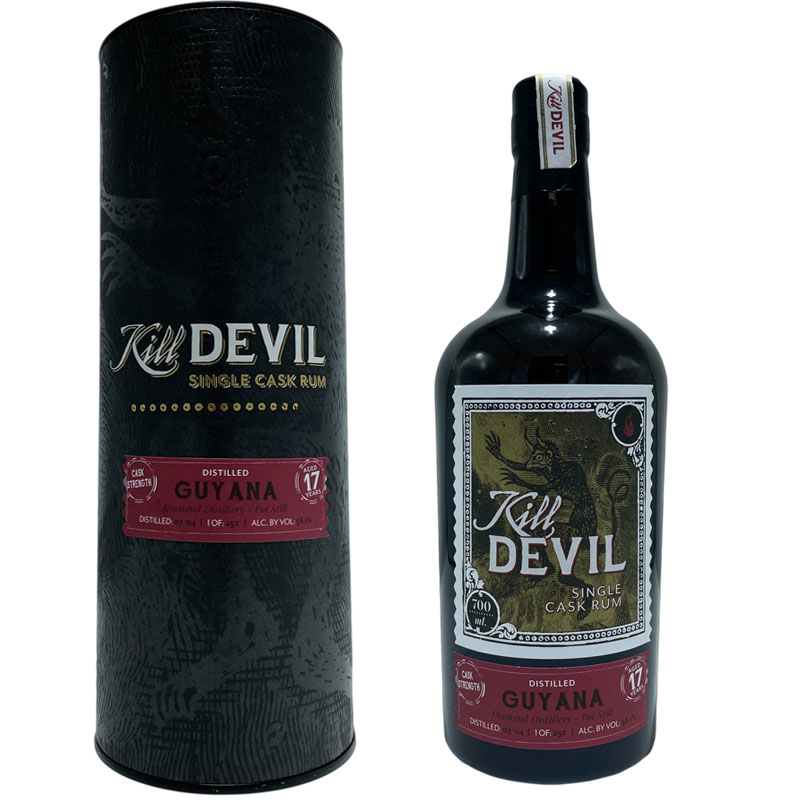キルデビル ラム ガイアナ ダイアモンド ポット スチル 17年 2004 / Kill Devil Rum Guyana Diamonndo Pot Still 17yo 2004 [Rum]