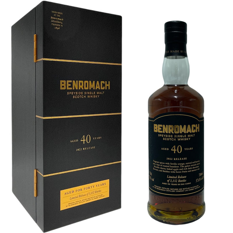 ベンロマック 40年 2022リリース / Benromach 40yo 2022Releas [SW]