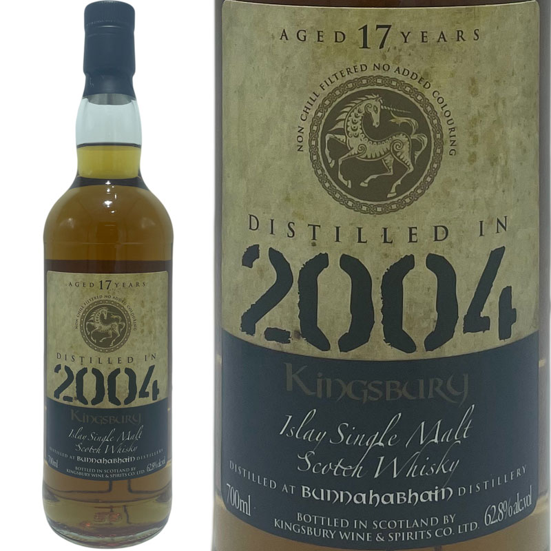 BUNNAHABHAIN ブナハーブン 17年 2004 キングスバリー ゴールド / Bunnahabhain 17yo Kingsbury Gold [2004]