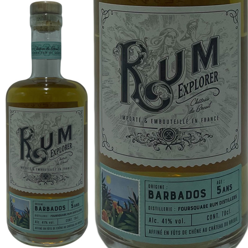 楽天Wine shop Caveシャトードブルイユ ラム エクスプローラー バルバドス / Chateau du Breuil Rum Explorer Barbados [Rum]