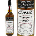 NCQq 15N VF[ GfBV Xsbc t@[Xg GfBV 2007 / Craigellachie 15yo Sherry ES First Editions [2007][SW]