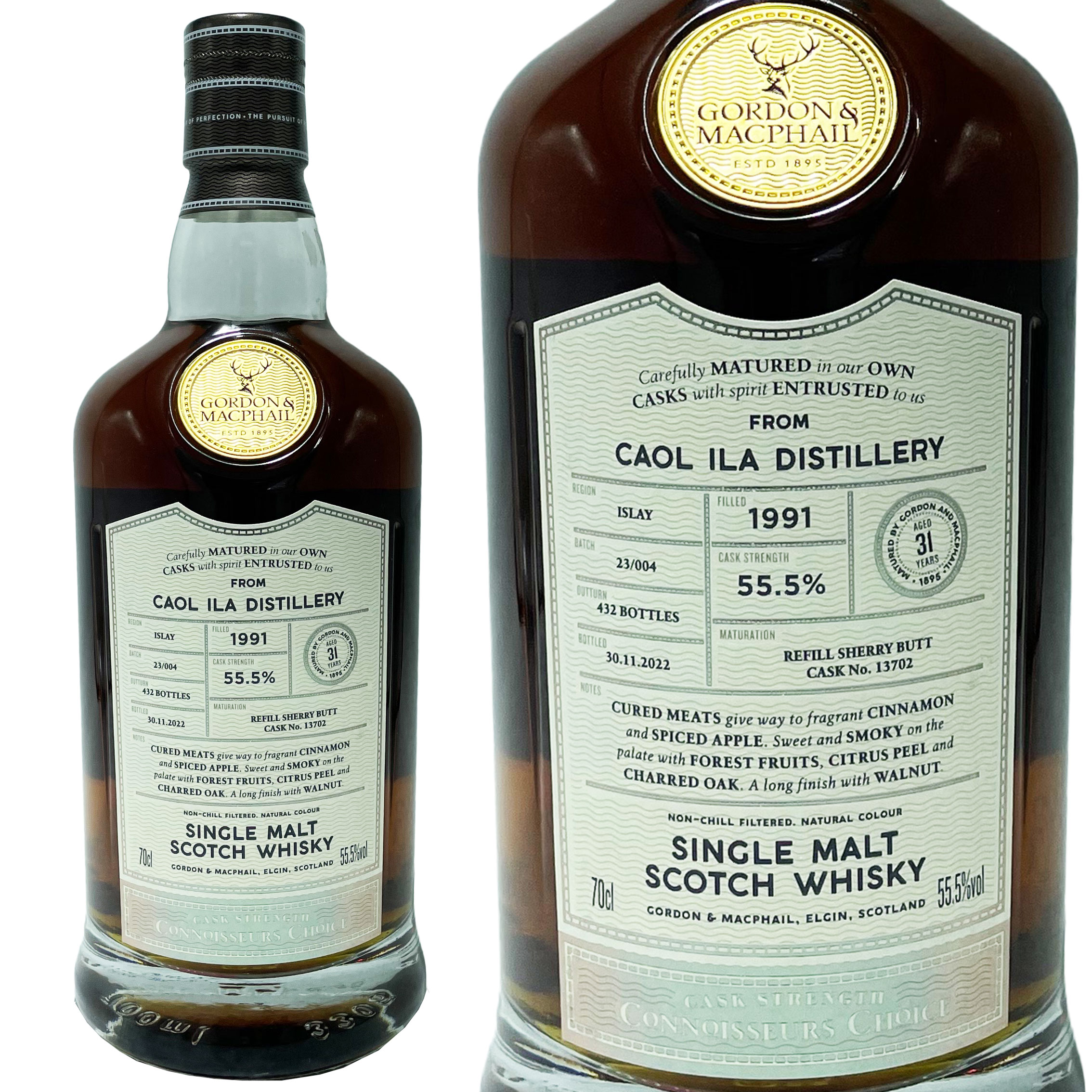 CAOL ILA カリラ 31年 ゴードン＆マクファイル コニサーズチョイス ウッデンボックス 1991 / Caol Ila 31yo G&M Connoi