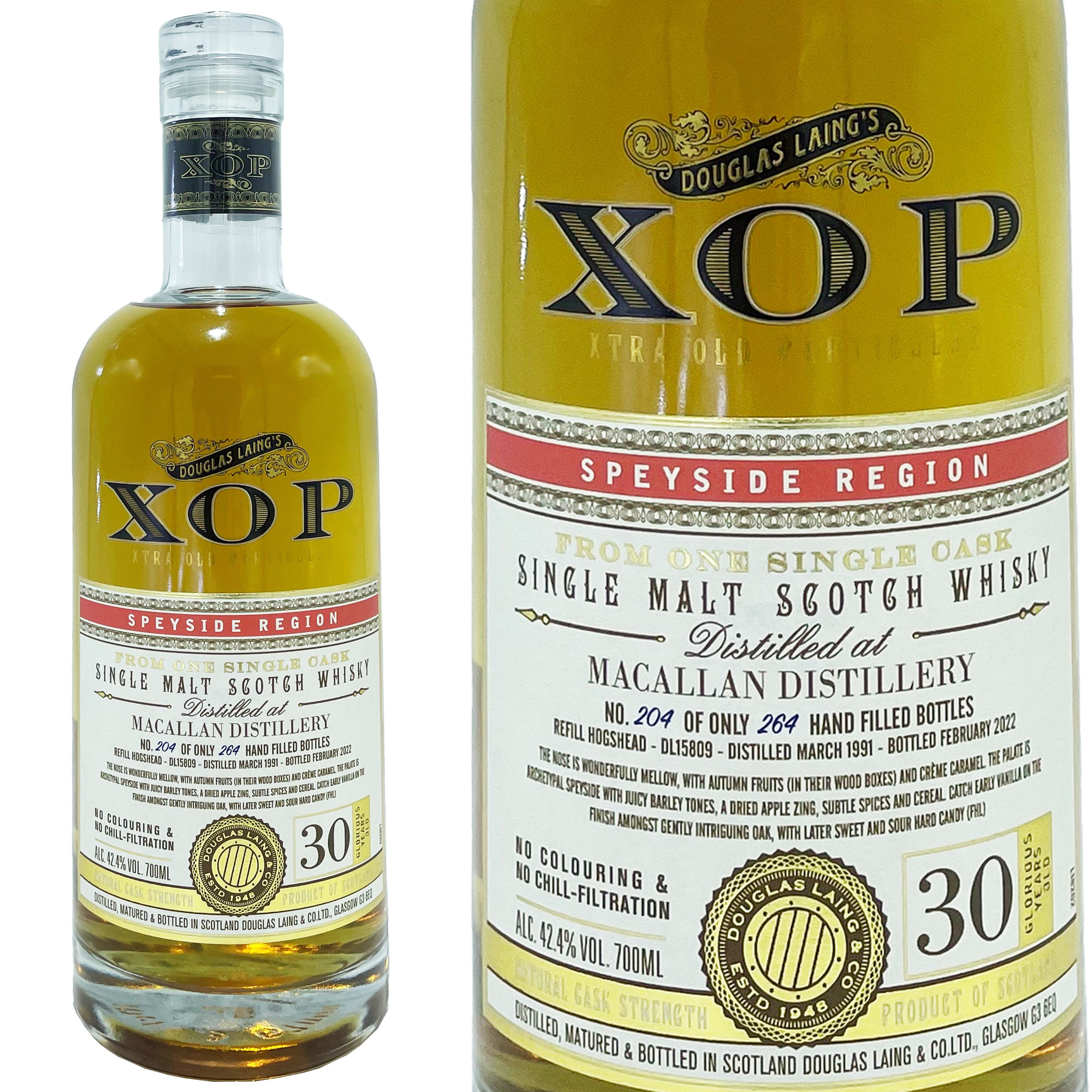 ޥå 30ǯ 饹쥤 ȥ  ѥƥ顼 1991 / Mscallan 30yo DL Xtra Old Particular [1991][SW]