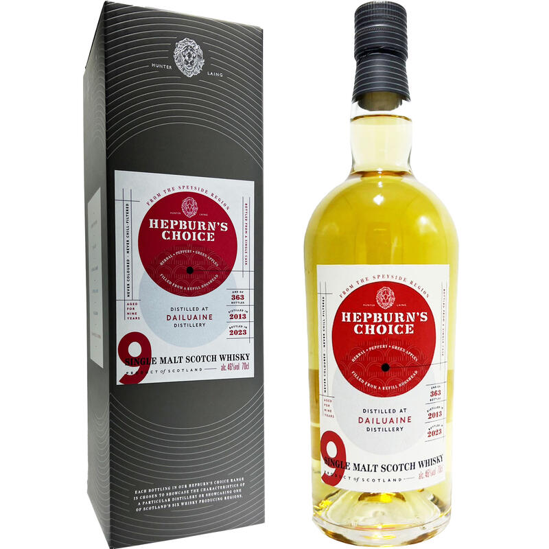 ダルユーイン 9年 ハンターレイン ヘップバーン チョイス 2013 / Dailuaine 9yo HL Hepburn’s Choice [2013][SW]