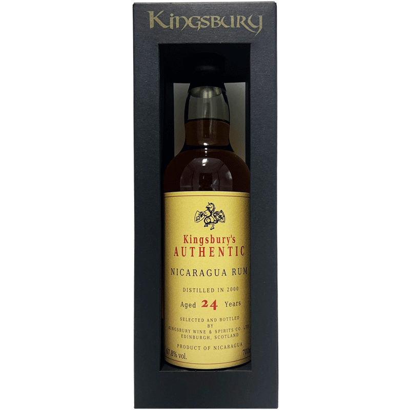 キングスバリー オーセンティック ラム ニカラグア 24年 / Kingsbury Authentic Rum Nicaragua 24yo [2000][RUM]